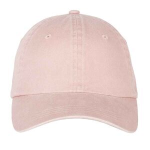 Native Spirit Unisex Adult Faded Washed Baseball Cap / Petal Rose